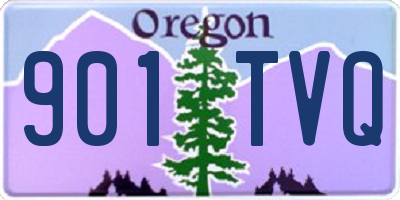 OR license plate 901TVQ