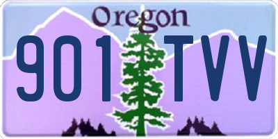 OR license plate 901TVV