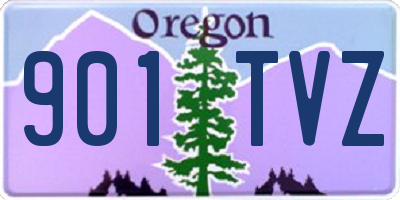 OR license plate 901TVZ