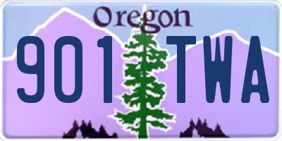OR license plate 901TWA