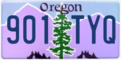 OR license plate 901TYQ