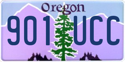OR license plate 901UCC