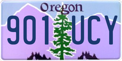 OR license plate 901UCY