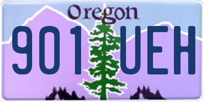 OR license plate 901UEH