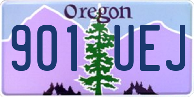 OR license plate 901UEJ