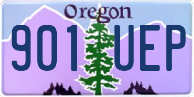 OR license plate 901UEP