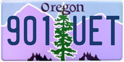 OR license plate 901UET