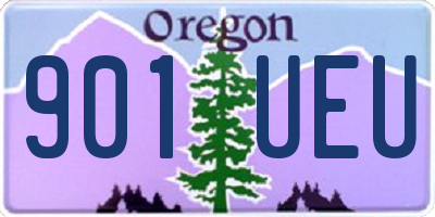 OR license plate 901UEU