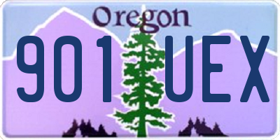 OR license plate 901UEX