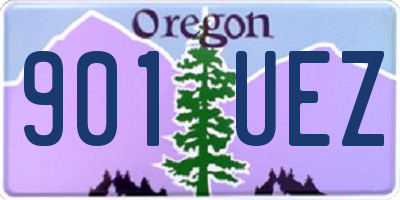 OR license plate 901UEZ