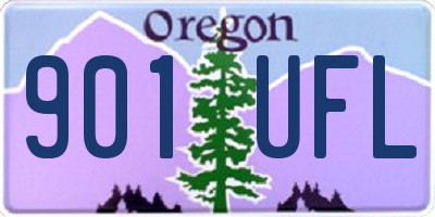OR license plate 901UFL
