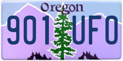OR license plate 901UFO
