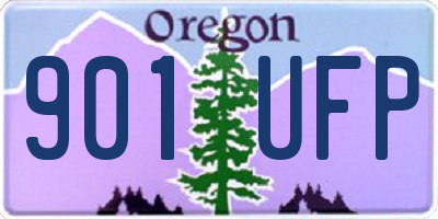 OR license plate 901UFP