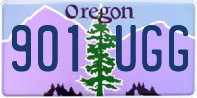 OR license plate 901UGG