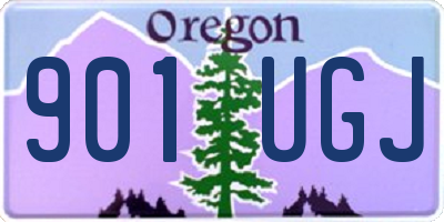OR license plate 901UGJ