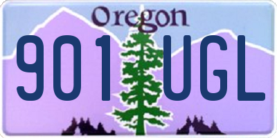 OR license plate 901UGL