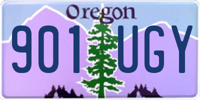 OR license plate 901UGY