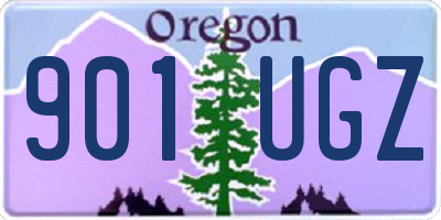 OR license plate 901UGZ