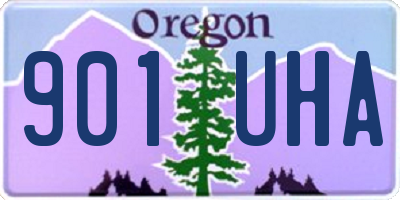 OR license plate 901UHA