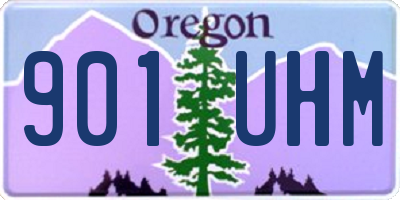 OR license plate 901UHM