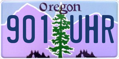 OR license plate 901UHR