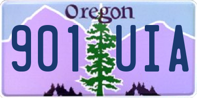OR license plate 901UIA