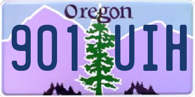 OR license plate 901UIH