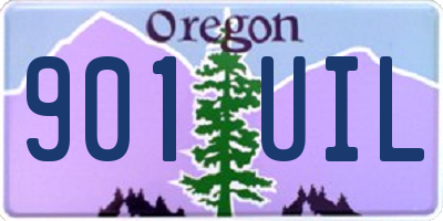 OR license plate 901UIL