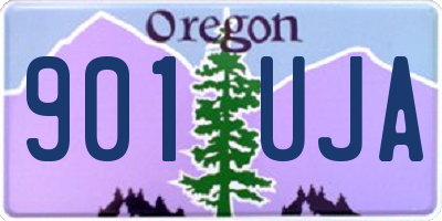 OR license plate 901UJA