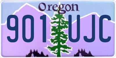 OR license plate 901UJC