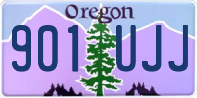 OR license plate 901UJJ