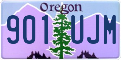 OR license plate 901UJM