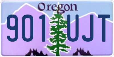 OR license plate 901UJT