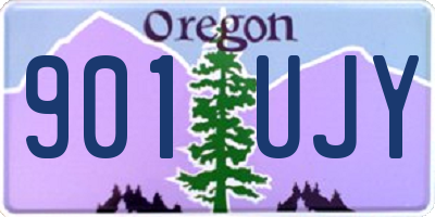 OR license plate 901UJY