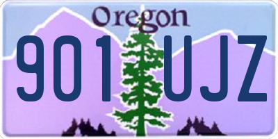 OR license plate 901UJZ