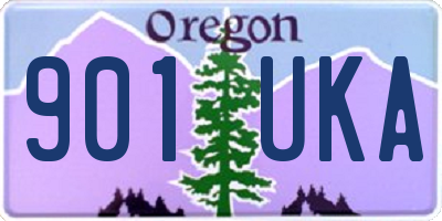 OR license plate 901UKA