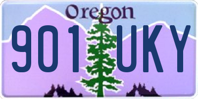 OR license plate 901UKY