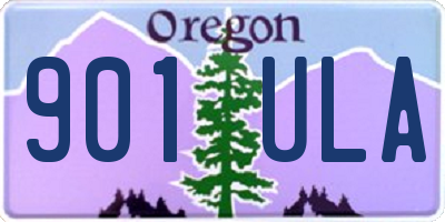 OR license plate 901ULA