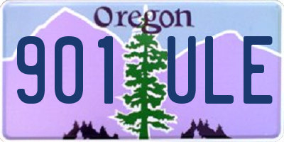 OR license plate 901ULE