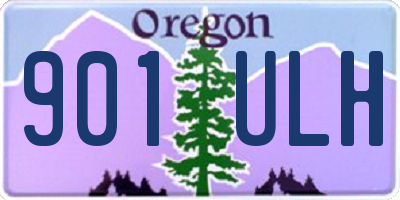 OR license plate 901ULH