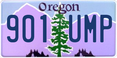 OR license plate 901UMP