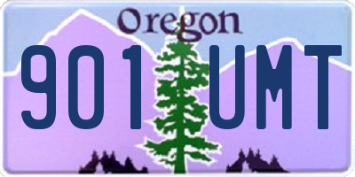 OR license plate 901UMT
