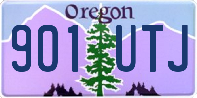 OR license plate 901UTJ
