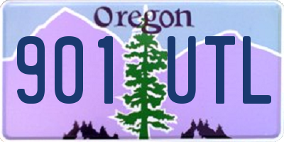 OR license plate 901UTL