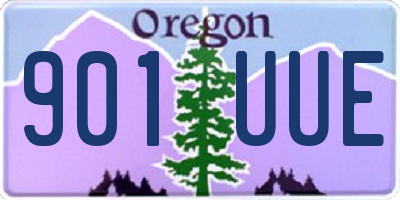 OR license plate 901UUE