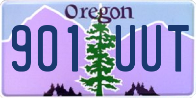 OR license plate 901UUT