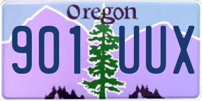 OR license plate 901UUX
