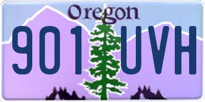 OR license plate 901UVH