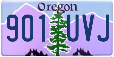 OR license plate 901UVJ