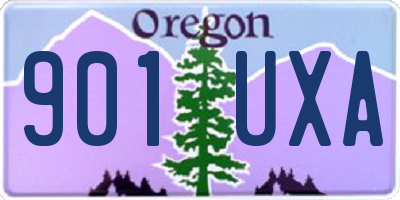 OR license plate 901UXA